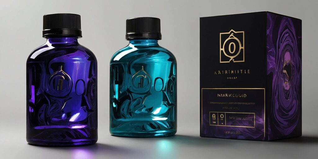 Une image illustrant un e-liquide Nébuleuse avec un code promo appliqué